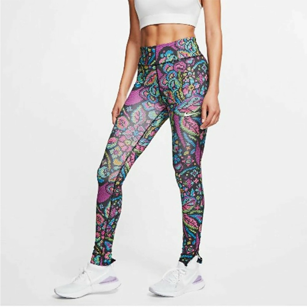 Nike Multicolor Women's Leggings Size L